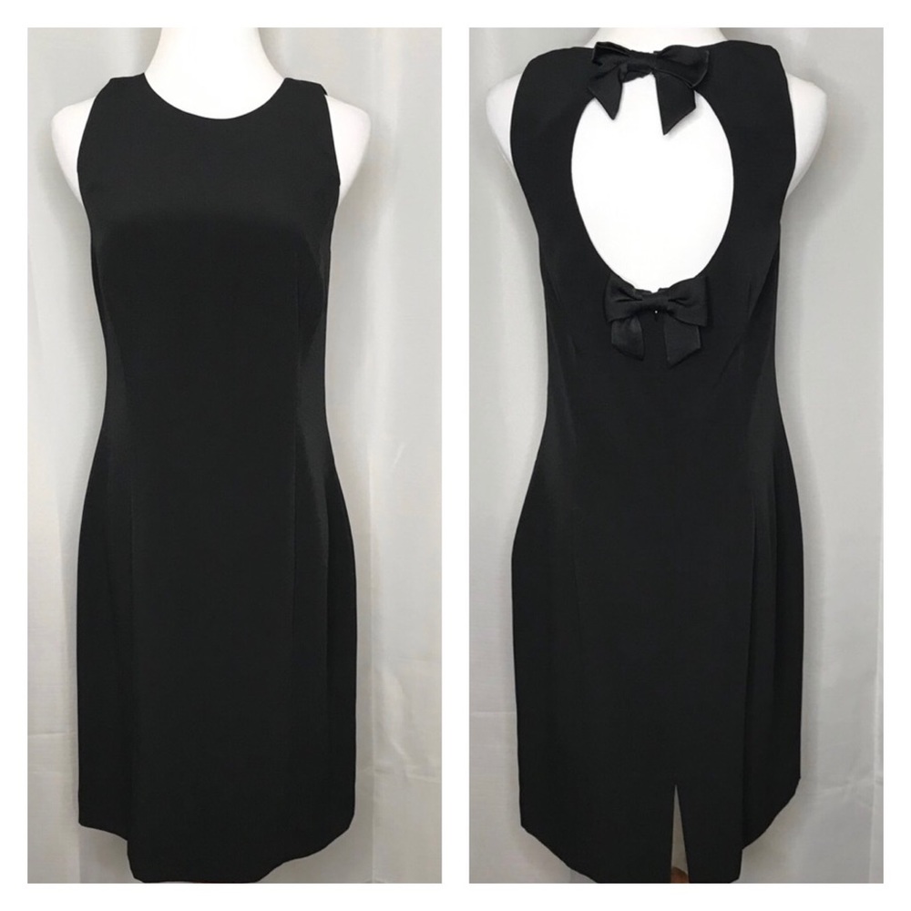 Donna Ricco open back sheath dress